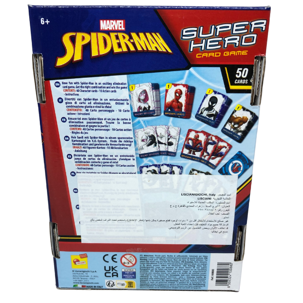 Spiderman Card Game