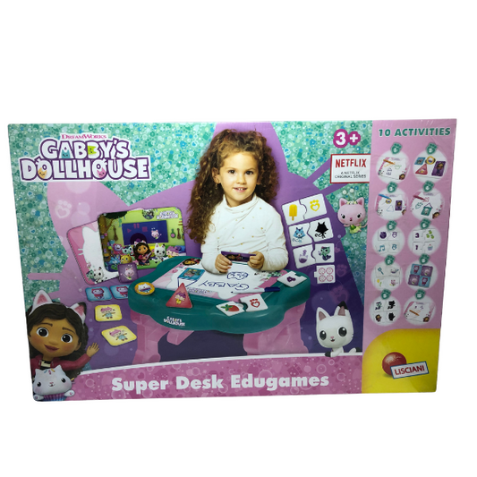 Gabby's Dollhouse Super Desk Education Games