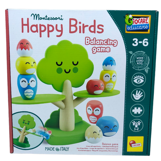Happy Birds Balancing Game