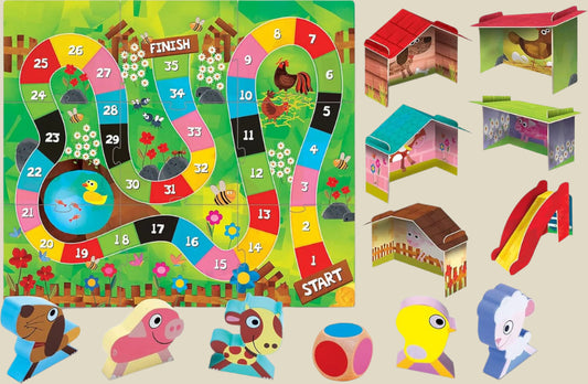 Roll And Move Baby Farm 3D