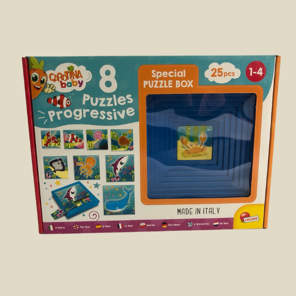 Animals Progressive Puzzles Pack